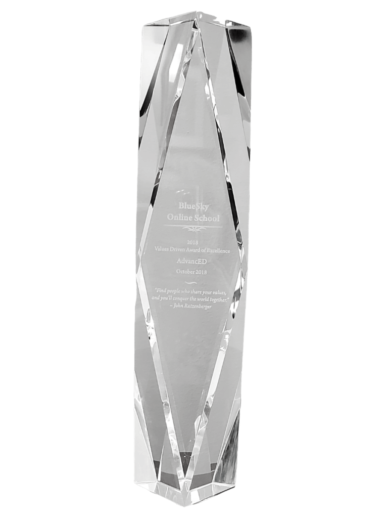 2018 Values Driven Award of Excellence