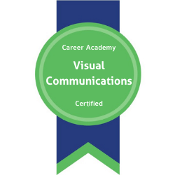 Visual Communications Career Academy Badge