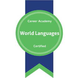 World Languages Career Academy Badge