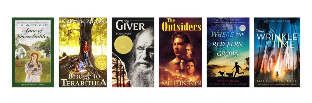 beloved classic novels for middle schoolers