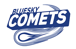 BlueSky Comets Team Logo